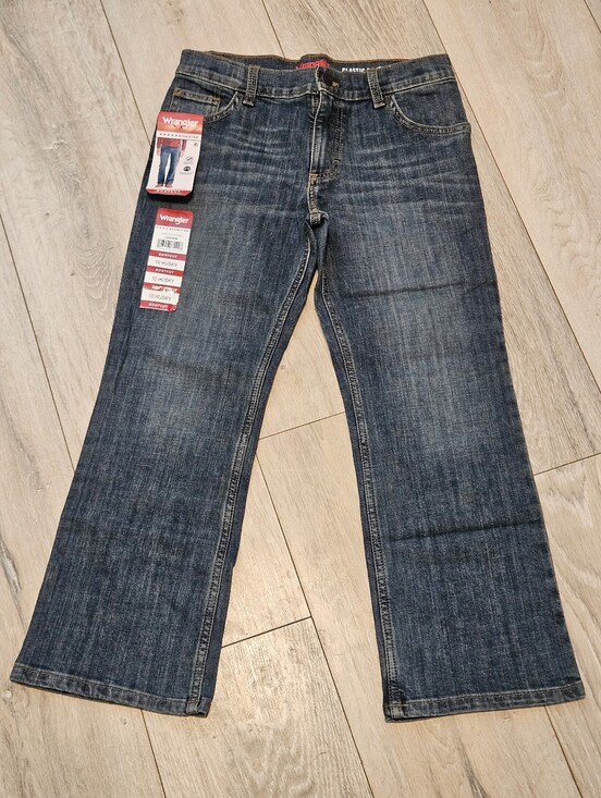 Wrangler Other - NWT Wrangler Five Star Boys Jeans Size 10 Husky Blue Denim Bootcut